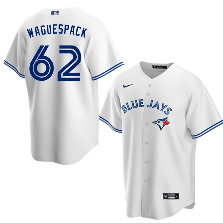 Nike Men #62 Jacob Waguespack Toronto Blue Jays Baseball Jerseys Sale-White